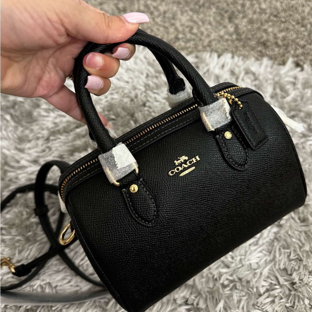 Coach mini speedy bag NWT